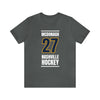 McDonagh 27 Nashville Hockey Navy Blue Vertical Design Unisex T-Shirt