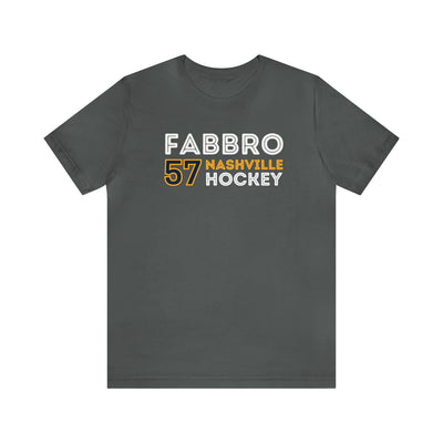 Fabbro 57 Nashville Hockey Grafitti Wall Design Unisex T-Shirt