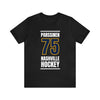 Parssinen 75 Nashville Hockey Navy Blue Vertical Design Unisex T-Shirt