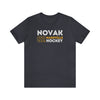 Novak 82 Nashville Hockey Grafitti Wall Design Unisex T-Shirt