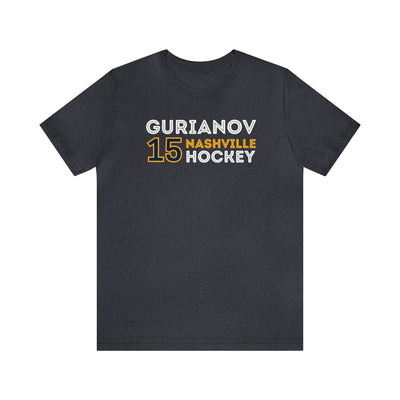 Gurianov 15 Nashville Hockey Grafitti Wall Design Unisex T-Shirt