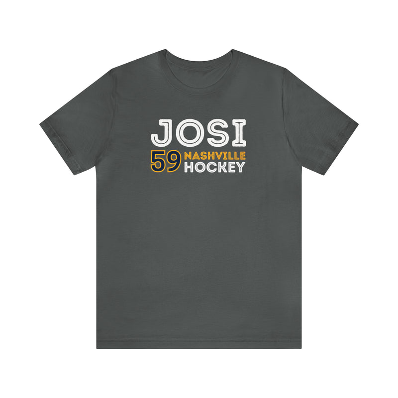 Josi 59 Nashville Hockey Grafitti Wall Design Unisex T-Shirt