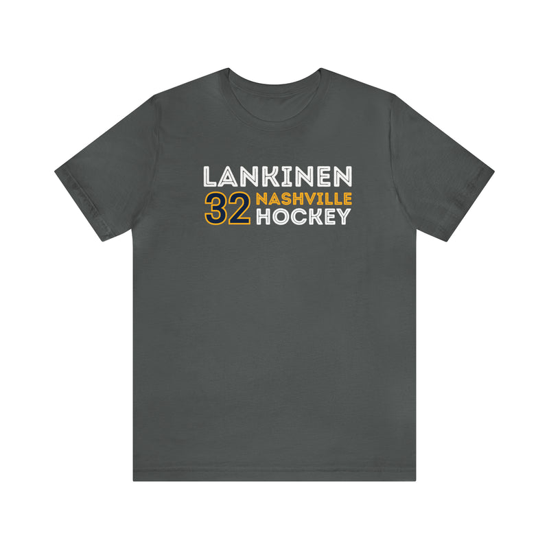 Lankinen 32 Nashville Hockey Grafitti Wall Design Unisex T-Shirt