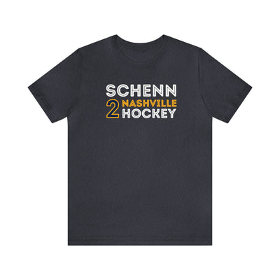 Schenn 2 Nashville Hockey Grafitti Wall Design Unisex T-Shirt