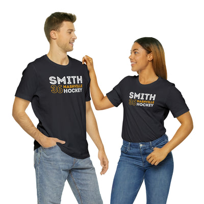 Smith 36 Nashville Hockey Grafitti Wall Design Unisex T-Shirt