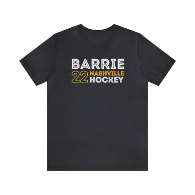 Barrie 22 Nashville Hockey Grafitti Wall Design Unisex T-Shirt