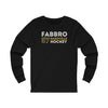 Fabbro 57 Nashville Hockey Grafitti Wall Design Unisex Jersey Long Sleeve Shirt