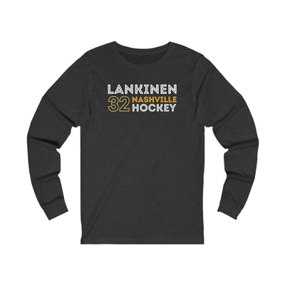 Lankinen 32 Nashville Hockey Grafitti Wall Design Unisex Jersey Long Sleeve Shirt