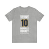 Sissons 10 Nashville Hockey Navy Blue Vertical Design Unisex T-Shirt