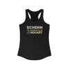 Schenn 2 Nashville Hockey Grafitti Wall Design Women's Ideal Racerback Tank Top