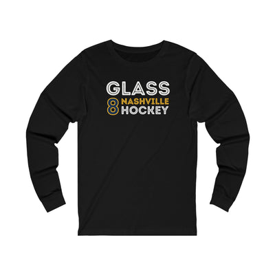 Glass 8 Nashville Hockey Grafitti Wall Design Unisex Jersey Long Sleeve Shirt