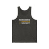 Forsberg 9 Nashville Hockey Grafitti Wall Design Unisex Jersey Tank Top