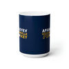 Afanasyev 70 Nashville Hockey Ceramic Coffee Mug In Navy Blue, 15oz