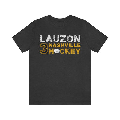 Lauzon 3 Nashville Hockey Unisex Jersey Tee