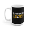 Forsberg 9 Nashville Hockey Ceramic Coffee Mug In Black, 15oz