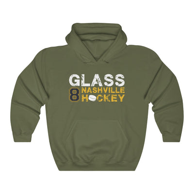 Glass 8 Nashville Hockey Unisex Hooded Sweatshirt