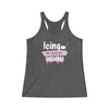 "Icing Isn't Just For Cupcakes" Women's Tri-Blend Racerback Tank