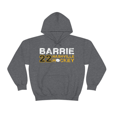 Barrie 22 Nashville Hockey Unisex Hooded Sweatshirt