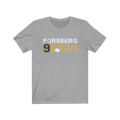 Forsberg 9 Nashville Hockey Unisex Jersey Tee