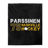 Parssinen 75 Nashville Hockey Velveteen Plush Blanket