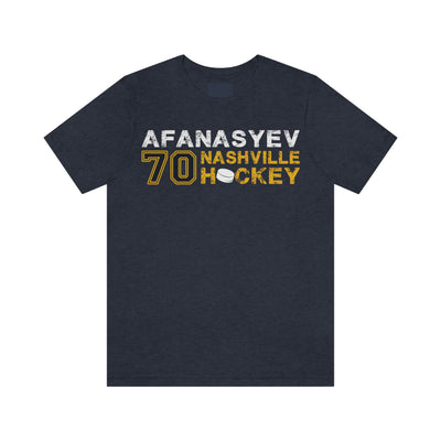 Afanasyev 70 Nashville Hockey Unisex Jersey Tee