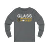 Glass 8 Nashville Hockey Unisex Jersey Long Sleeve Shirt
