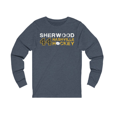 Sherwood 44 Nashville Hockey Unisex Jersey Long Sleeve Shirt