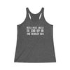 "Voted Most Likely To End Up In Penalty Box" Women's Tri-Blend Racerback Tank