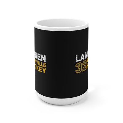Lankinen 32 Nashville Hockey Ceramic Coffee Mug In Black, 15oz