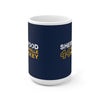 Sherwood 44 Nashville Hockey Ceramic Coffee Mug In Navy Blue, 15oz