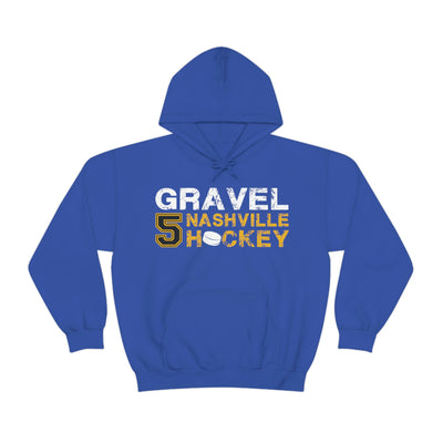 Gravel 5 Nashville Hockey Unisex Hooded Sweatshirt