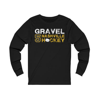 Gravel 5 Nashville Hockey Unisex Jersey Long Sleeve Shirt