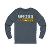 Gross 46 Nashville Hockey Unisex Jersey Long Sleeve Shirt