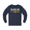 Saros 74 Nashville Hockey Unisex Jersey Long Sleeve Shirt