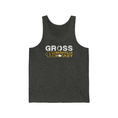 Gross 46 Nashville Hockey Unisex Jersey Tank Top