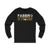 Fabbro 57 Nashville Hockey Unisex Jersey Long Sleeve Shirt