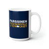 Parssinen 75 Nashville Hockey Ceramic Coffee Mug In Navy Blue, 15oz