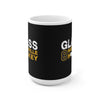 Glass 8 Nashville Hockey Ceramic Coffee Mug In Black, 15oz