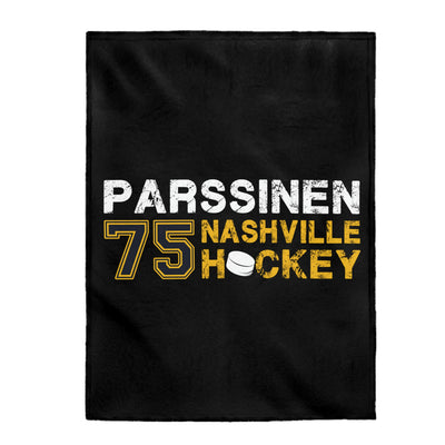 Parssinen 75 Nashville Hockey Velveteen Plush Blanket