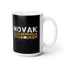 Novak 82 Nashville Hockey Ceramic Coffee Mug In Black, 15oz