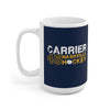 Carrier 45 Nashville Hockey Ceramic Coffee Mug In Navy Blue, 15oz