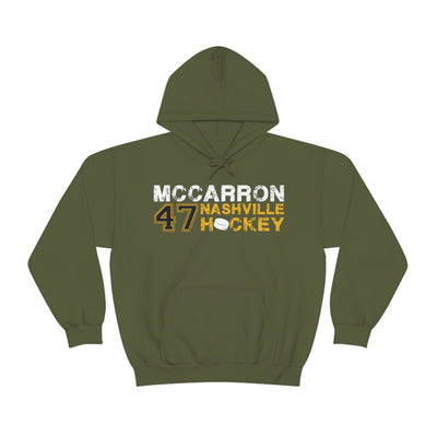 McCarron 47 Nashville Hockey Unisex Hooded Sweatshirt