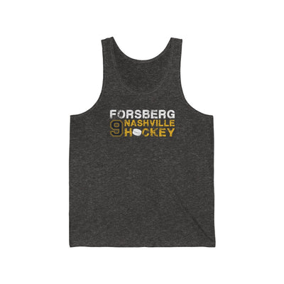 Forsberg 9 Nashville Hockey Unisex Jersey Tank Top