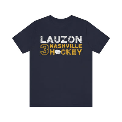 Lauzon 3 Nashville Hockey Unisex Jersey Tee