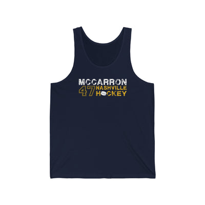 McCarron 47 Nashville Hockey Unisex Jersey Tank Top