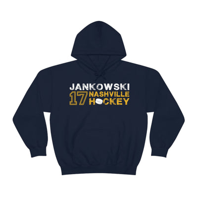 Jankowski 17 Nashville Hockey Unisex Hooded Sweatshirt