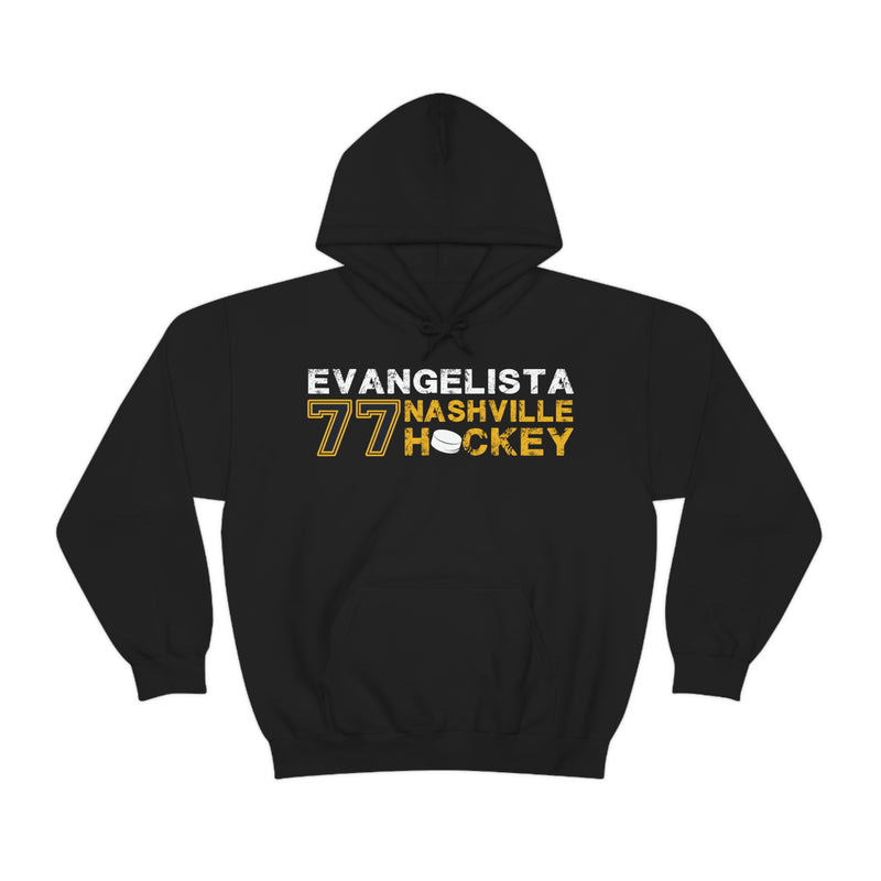 Evangelista 77 Nashville Hockey Unisex Hooded Sweatshirt