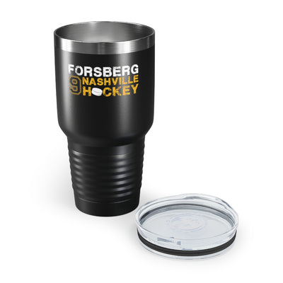 Forsberg 9 Nashville Hockey Ringneck Tumbler, 30 oz