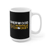 Sherwood 44 Nashville Hockey Ceramic Coffee Mug In Black, 15oz