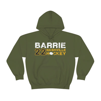 Barrie 22 Nashville Hockey Unisex Hooded Sweatshirt